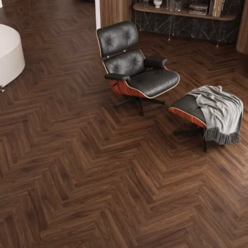 Ламинат Alpine Floor Herringbone 10 Орех Трентино LF107-12 венгерская елка 600×100×10