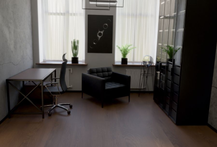 Паркетная доска Дрим Дуб Таити 101107196KU05111 микс натур 1800×188×14 фото в интерьере