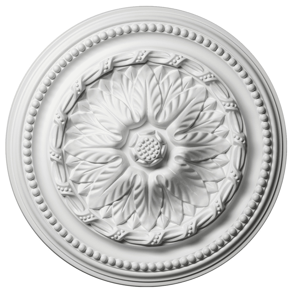 Потолочная розетка под покраску Европласт 1.56.007 40 см