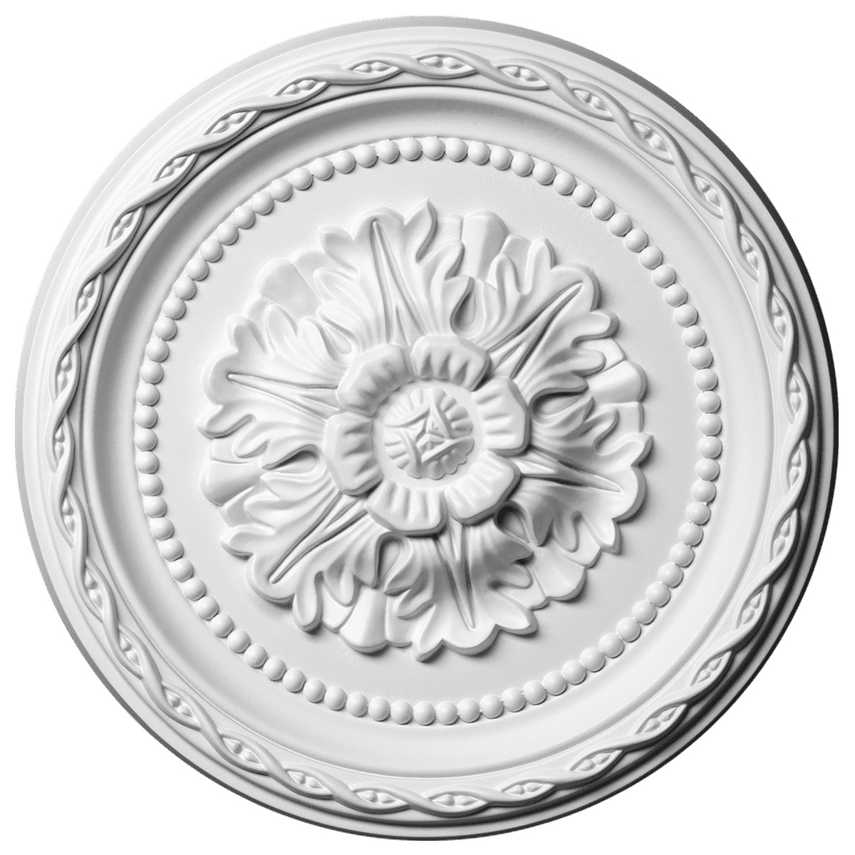 Потолочная розетка под покраску Европласт 1.56.009 29,2 см