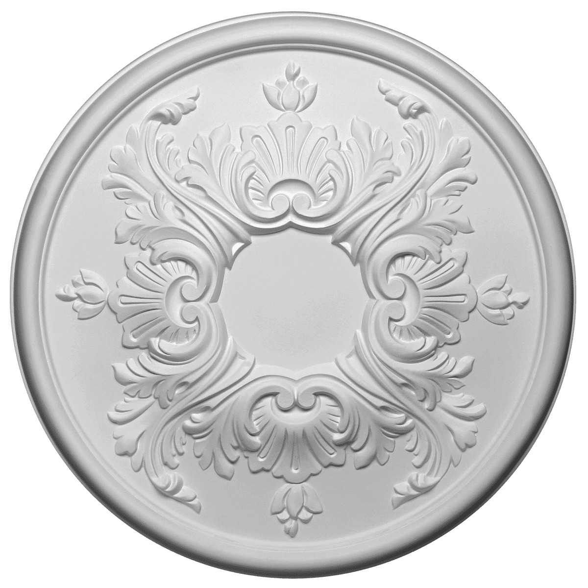 Потолочная розетка под покраску Европласт 1.56.030 39,4 см