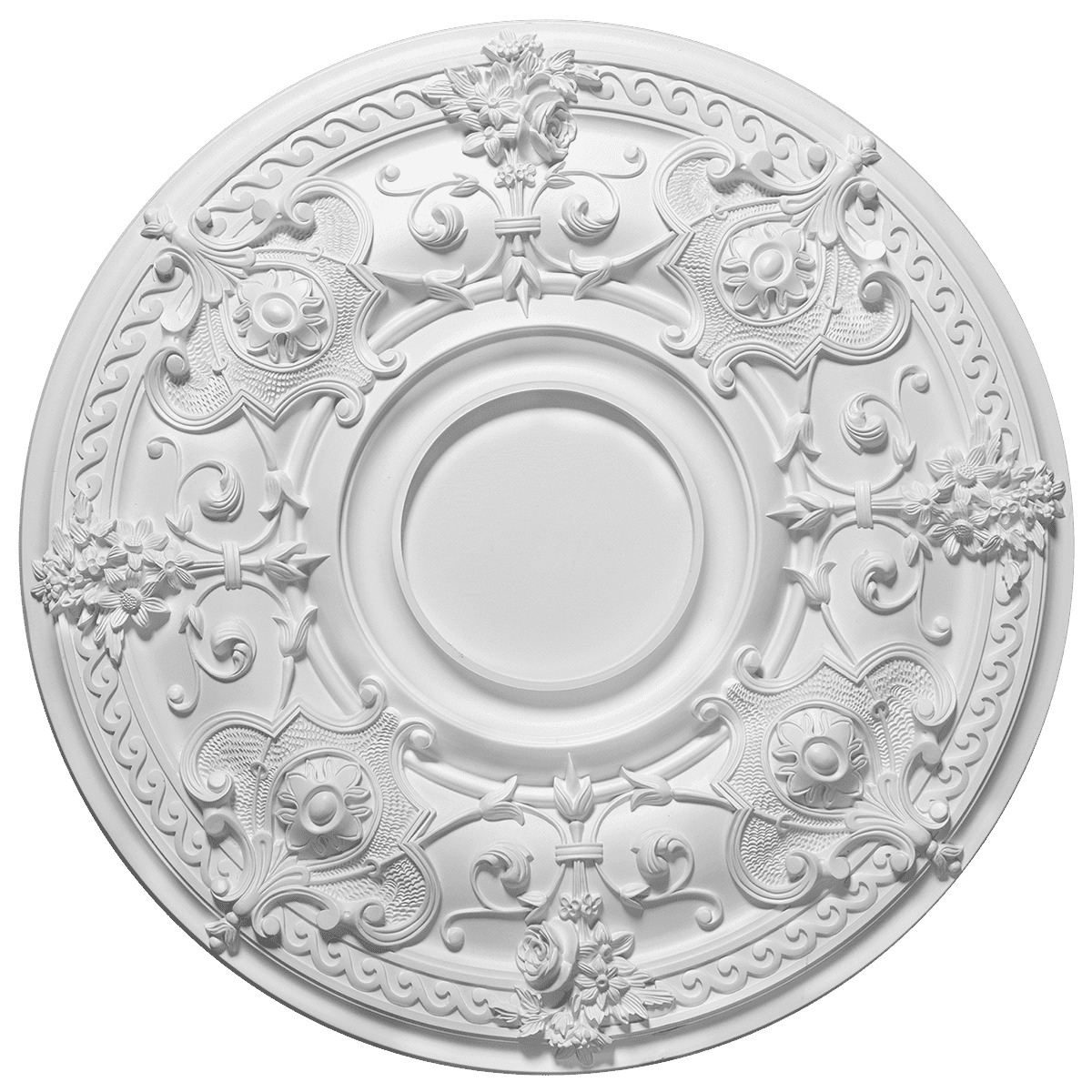 Потолочная розетка под покраску Европласт 1.56.040 70,5 см