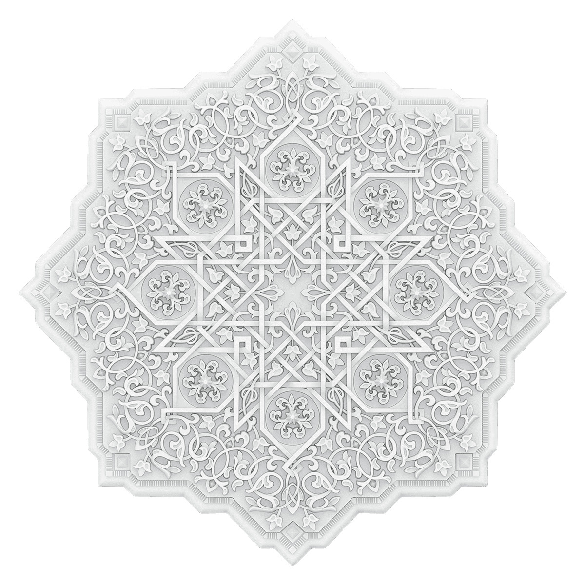 Потолочная розетка под покраску Европласт 1.56.503 91,2 см Потолочная розетка под покраску Европласт 1.56.503 91,2 см