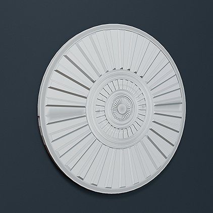 Потолочная розетка под покраску Европласт 1.56.801 35 см