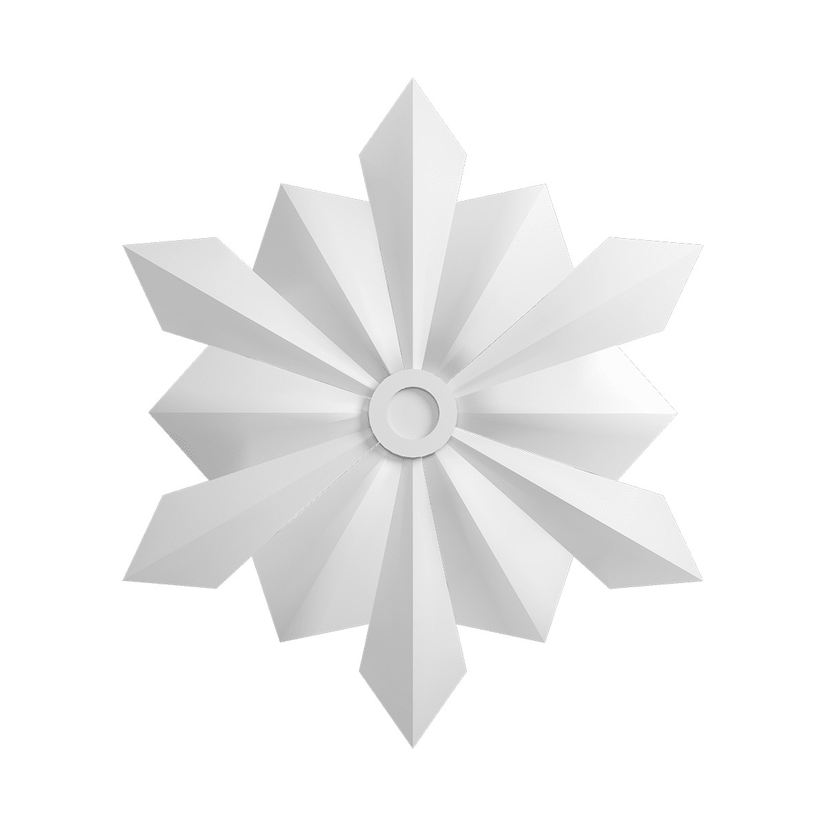 Потолочная розетка под покраску Европласт 1.56.805 38 см