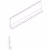 Плинтус алюминиевый Neexy Черный муар AKBD40-SBL 2500×40×10
