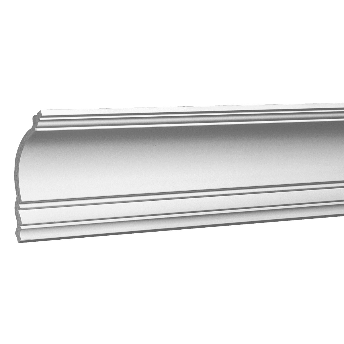 Потолочный плинтус под покраску Европласт 6.50.108 2000×115×118