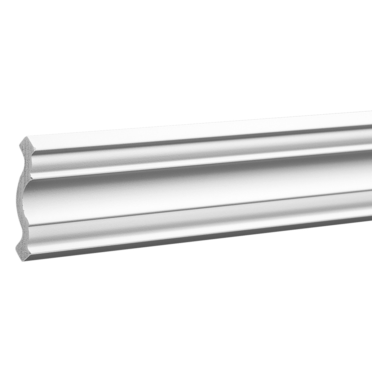 Потолочный плинтус под покраску Европласт 6.50.115 2000×46×49