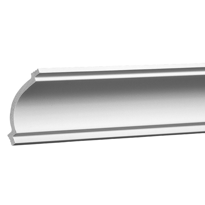 Потолочный плинтус под покраску Европласт 6.50.160 2000×71×51