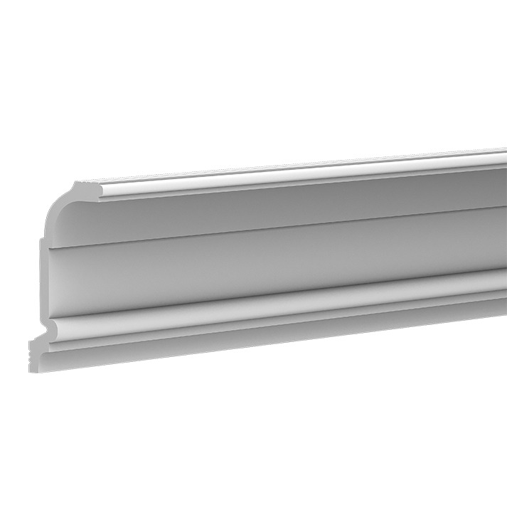 Потолочный плинтус под покраску Европласт 6.50.247 2000×43×91