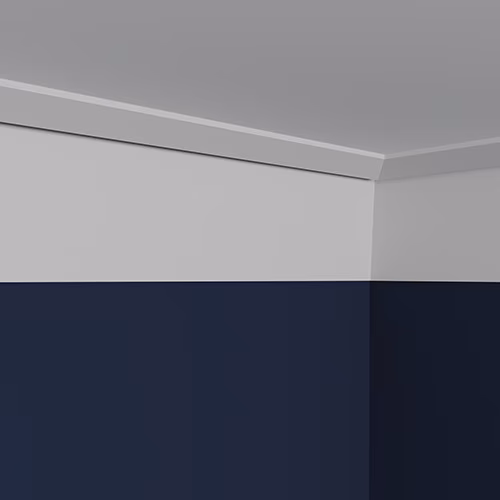 Потолочный плинтус под покраску Европласт 6.50.804 2000×86×140