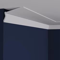Потолочный плинтус под покраску Европласт 6.50.804 2000×86×140