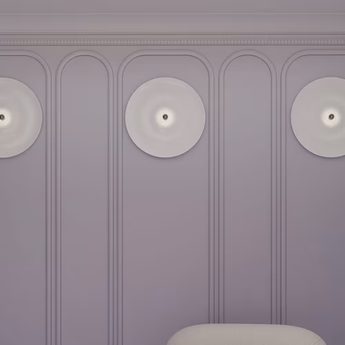 Потолочный плинтус под покраску Европласт 6.50.801 2000×130×134