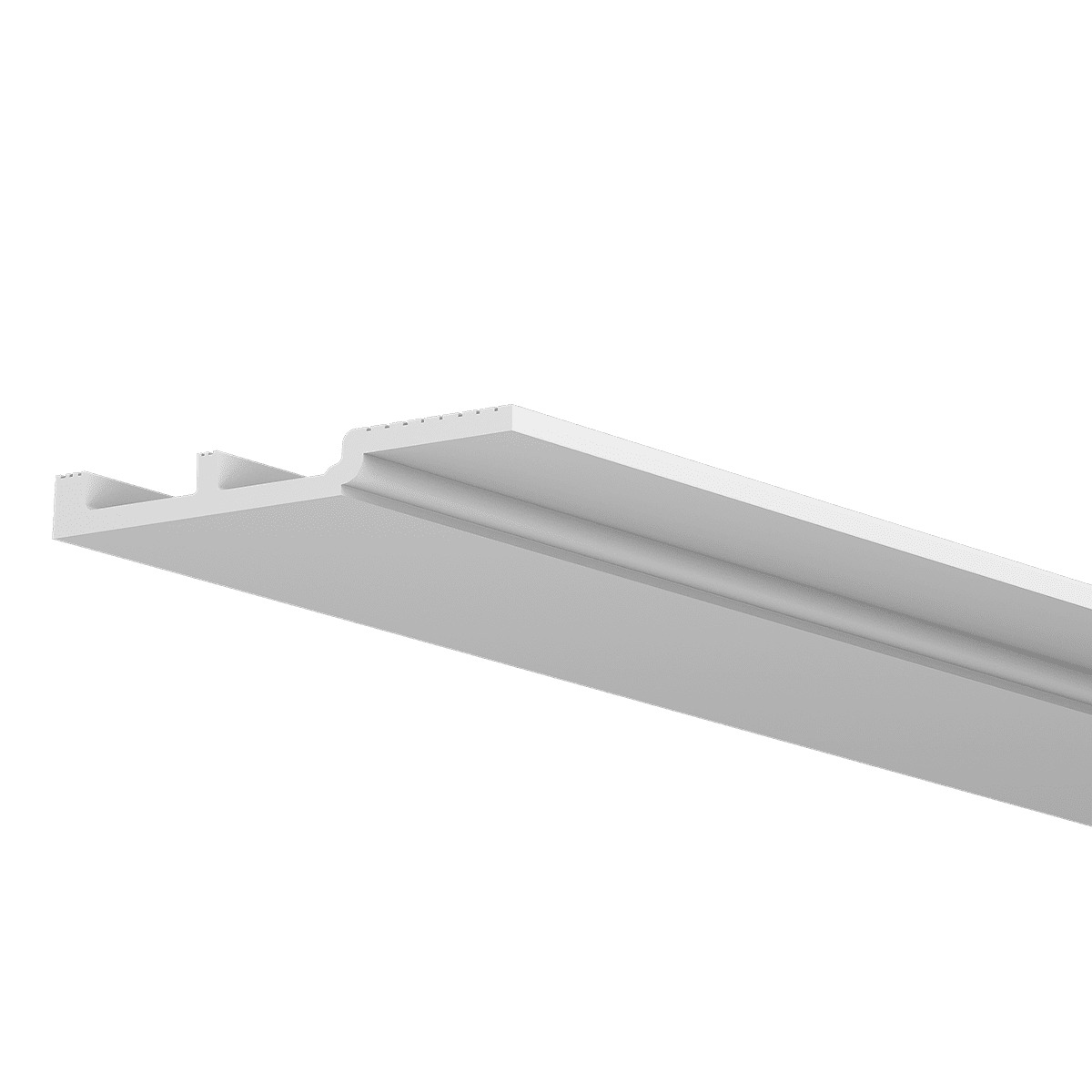 Потолочный плинтус под покраску Европласт 6.50.803 2000×220×25