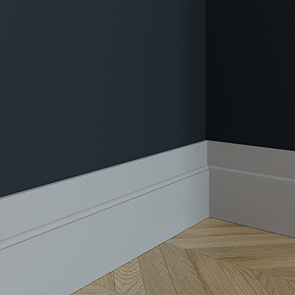 Потолочный плинтус под покраску Европласт 6.50.803 2000×220×25 фото в интерьере