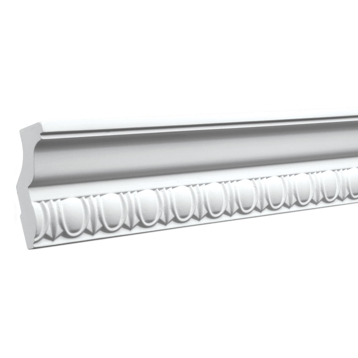 Потолочный плинтус под покраску Европласт 1.50.112 2000×39×74