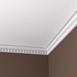 Потолочный плинтус под покраску Европласт 1.50.112 2000×39×74