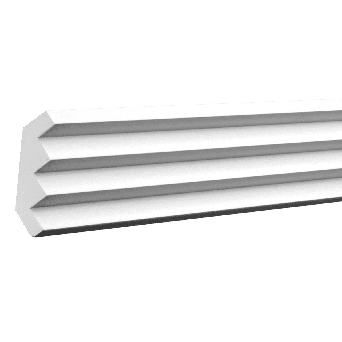 Потолочный плинтус под покраску Европласт 1.50.140 2000×56×56