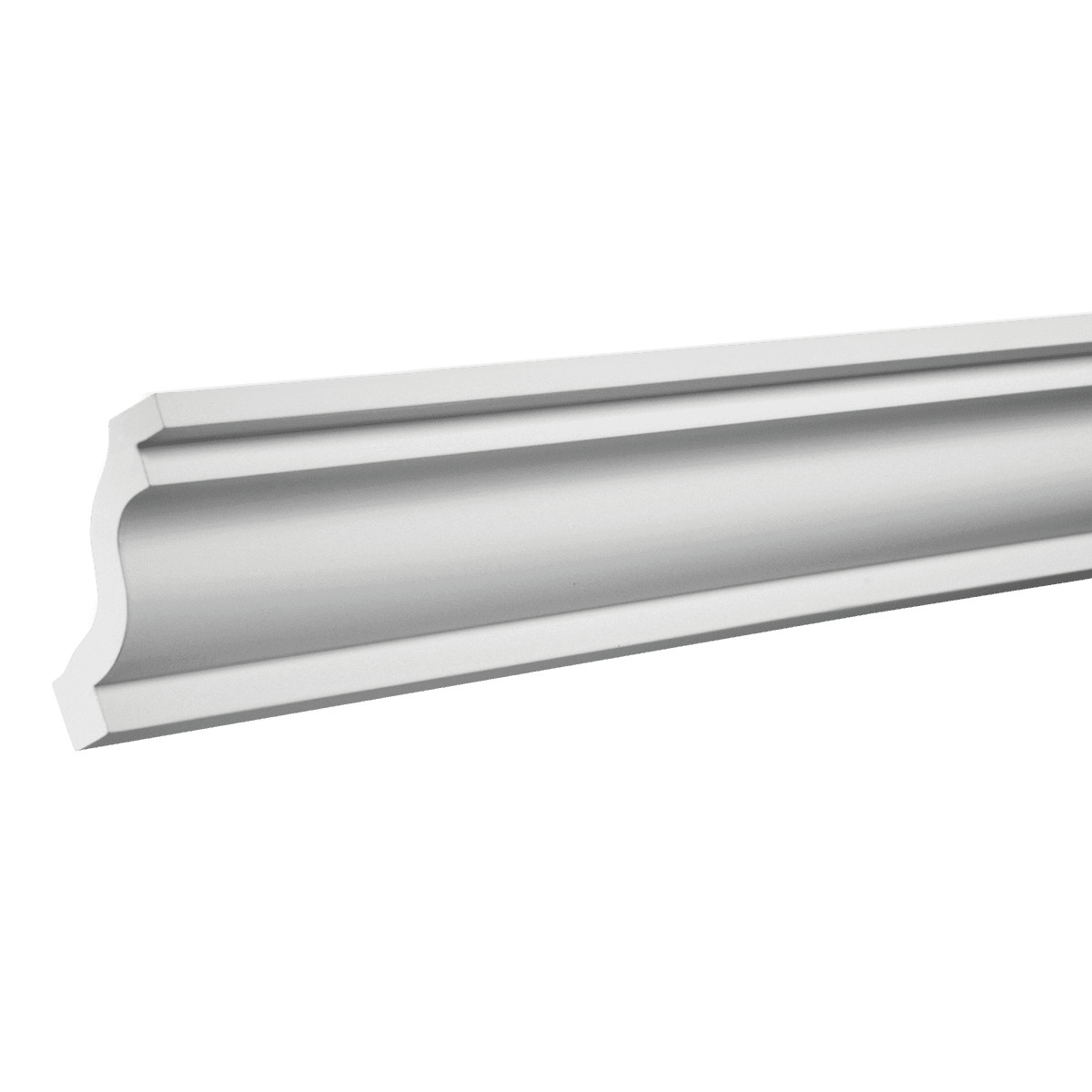 Потолочный плинтус под покраску Европласт 1.50.143 2000×69×73