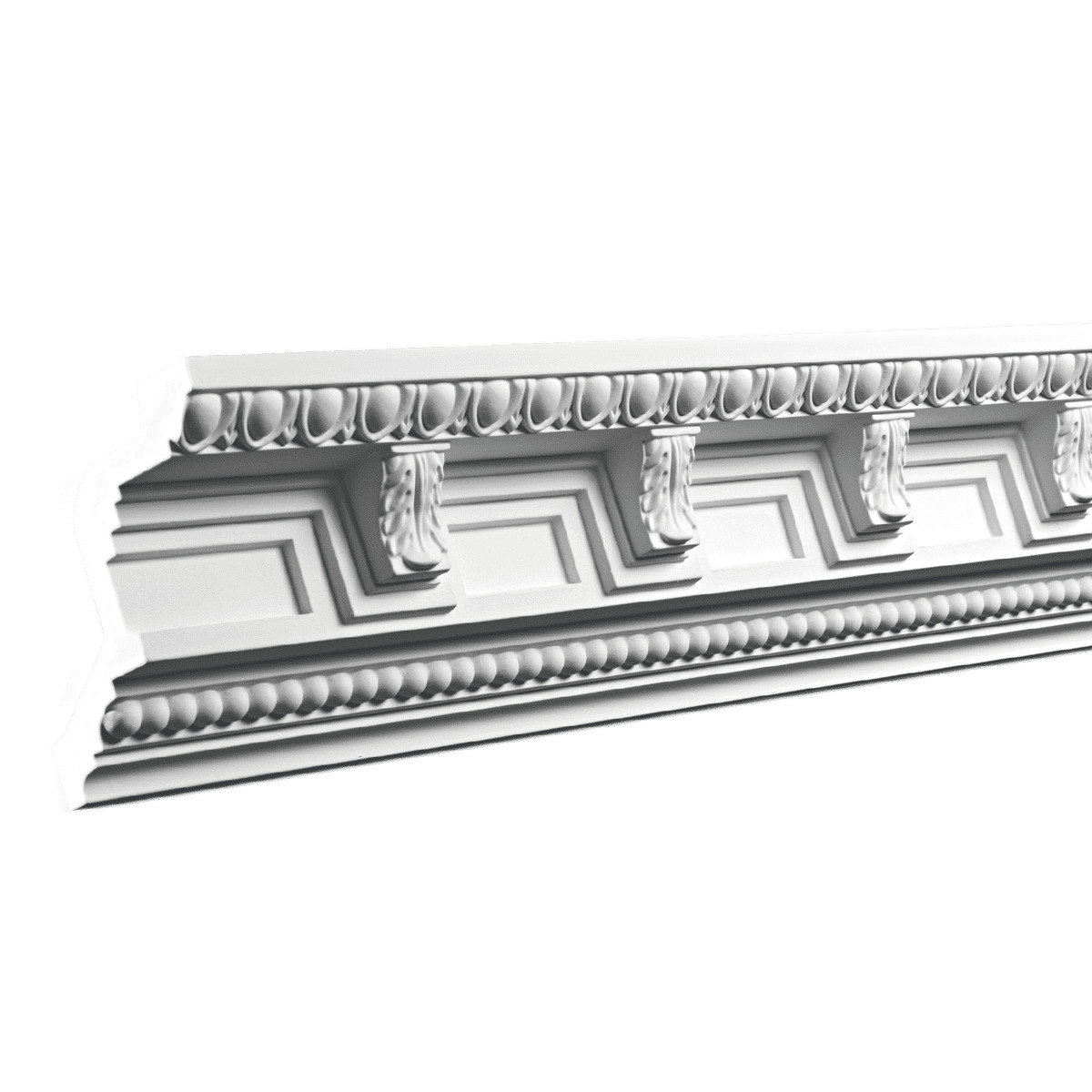 Потолочный плинтус под покраску Европласт 1.50.169 2000×96×99