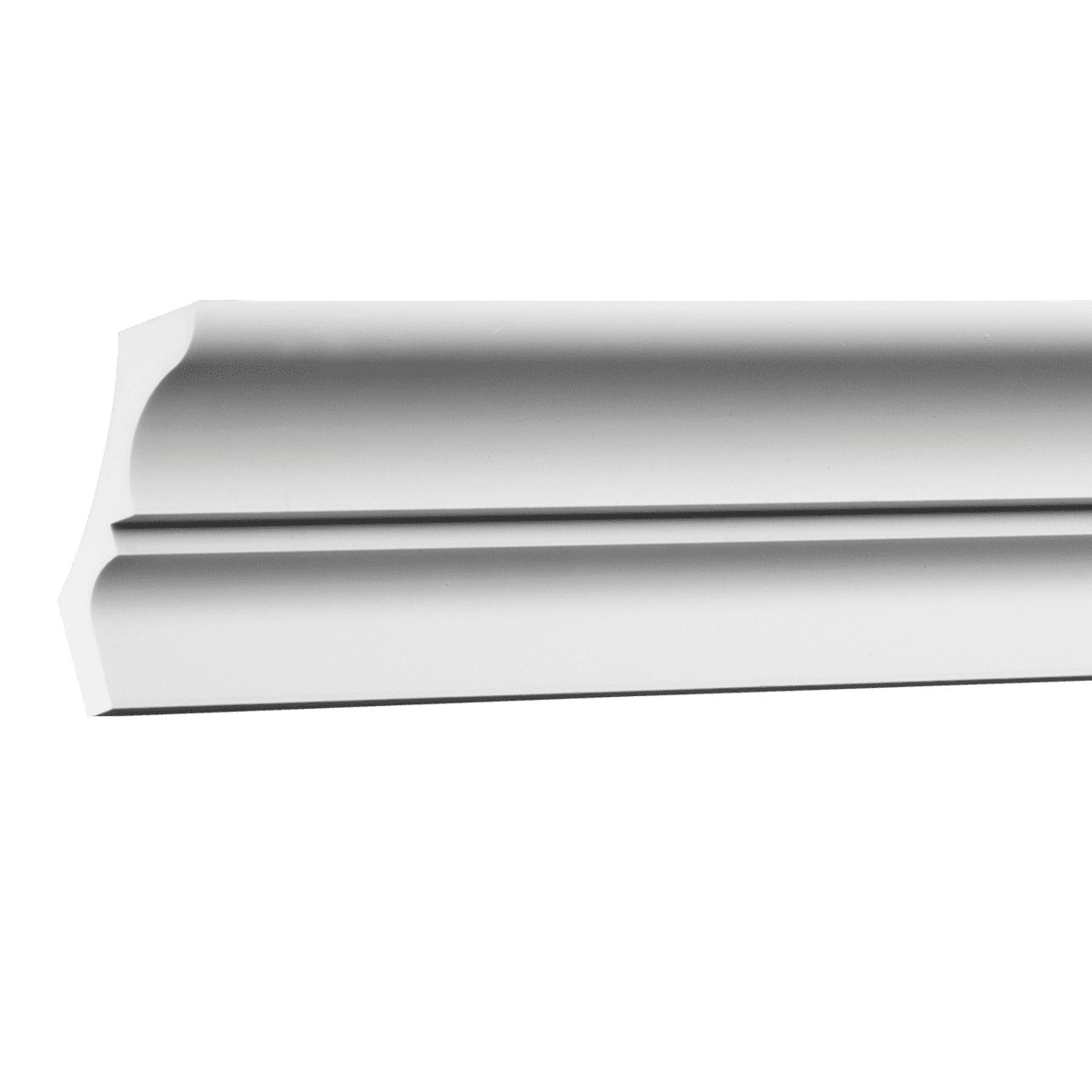 Потолочный плинтус под покраску Европласт 1.50.173 2000×40×55