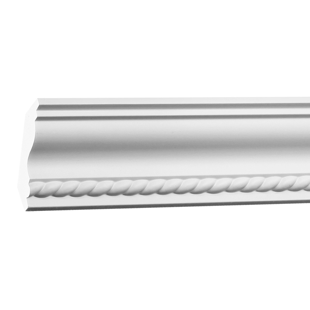 Потолочный плинтус под покраску Европласт 1.50.194 2000×50×50