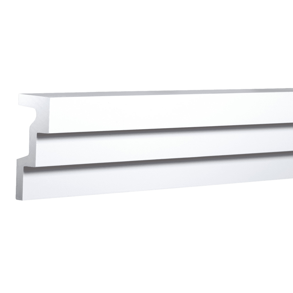 Потолочный плинтус под покраску Европласт 1.50.262 2000×120×50