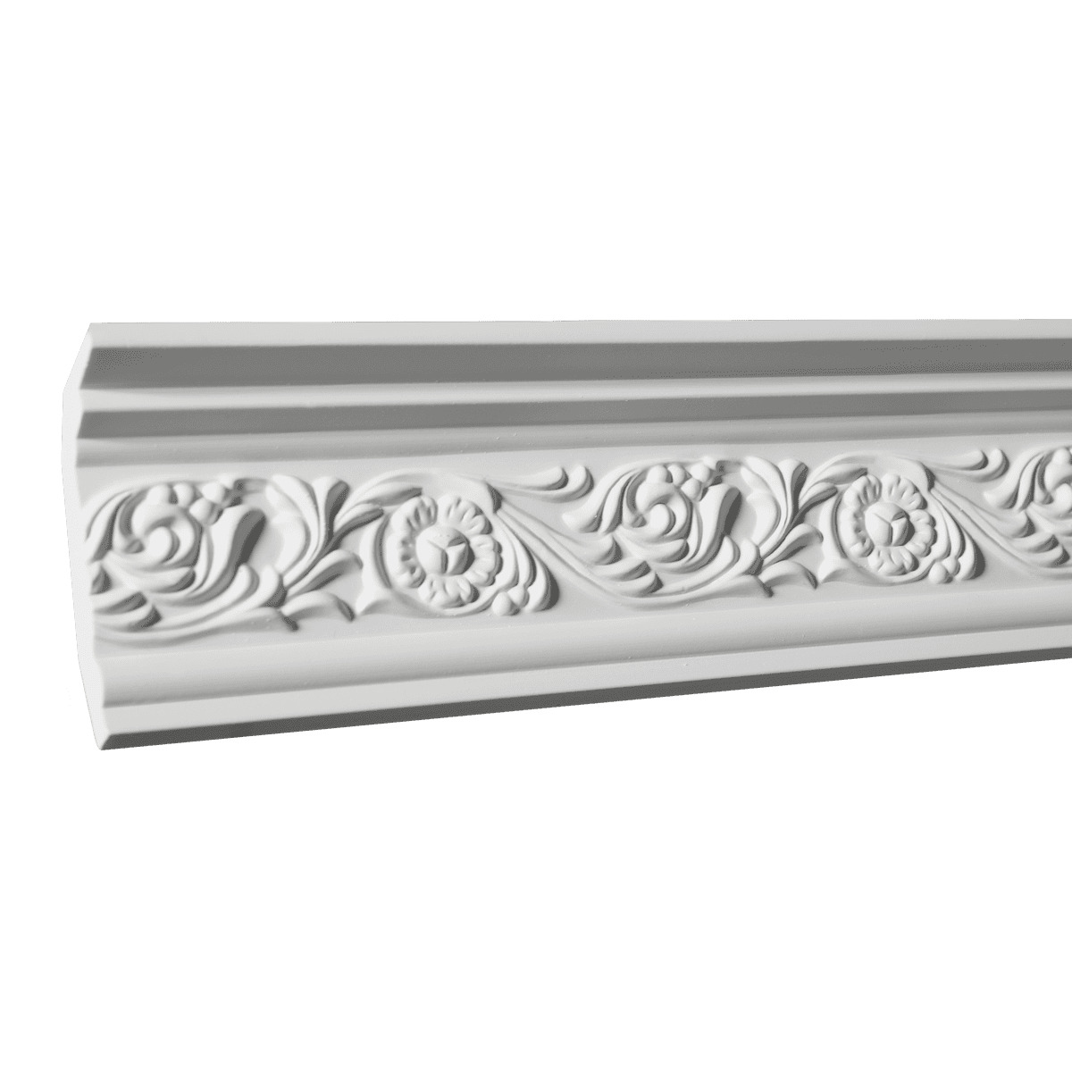Потолочный плинтус под покраску Европласт 1.50.274 2000×55×86