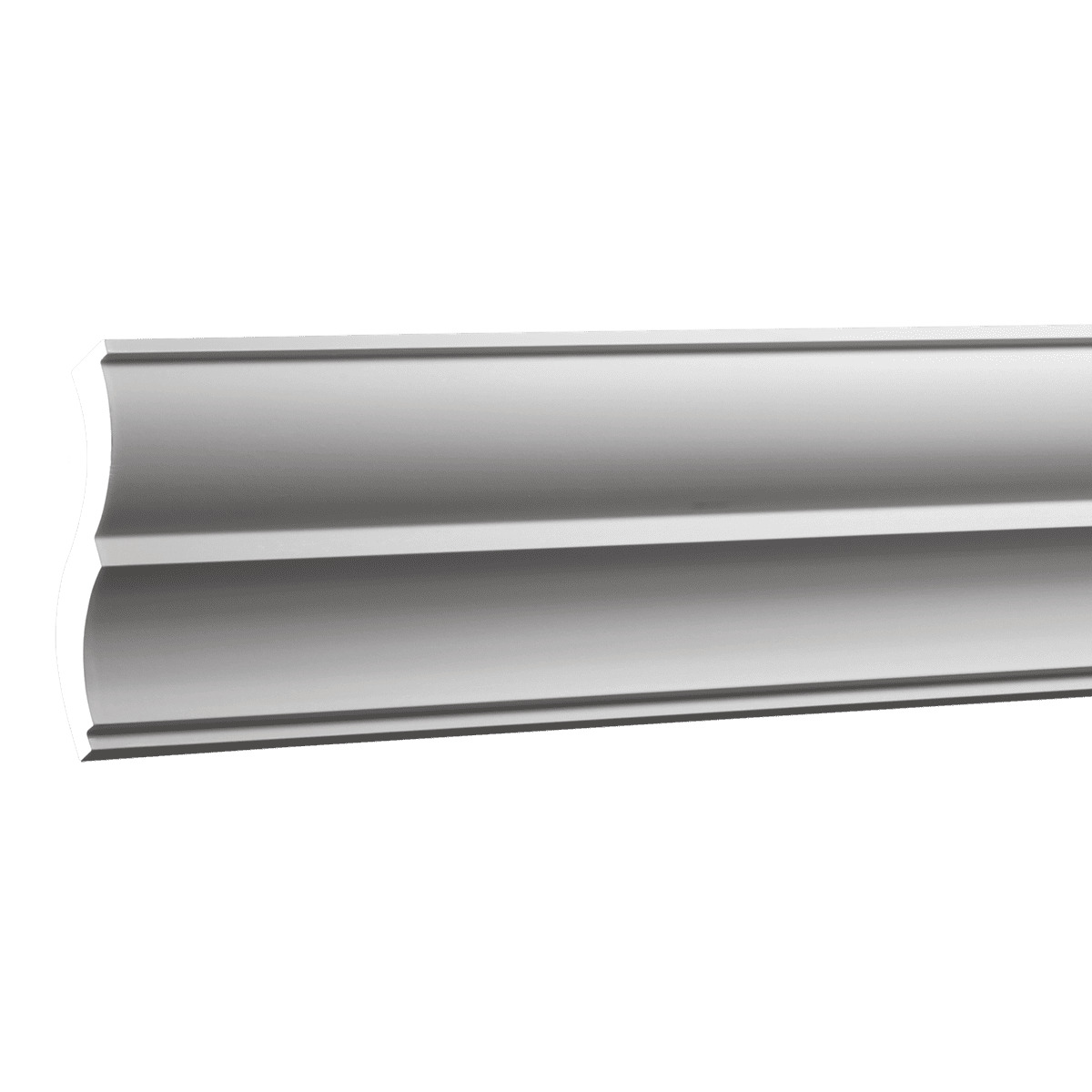 Потолочный плинтус под покраску Европласт 1.50.275 2000×76×105