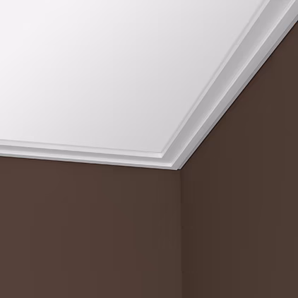 Потолочный плинтус под покраску Европласт 1.50.298 2000×40×13
