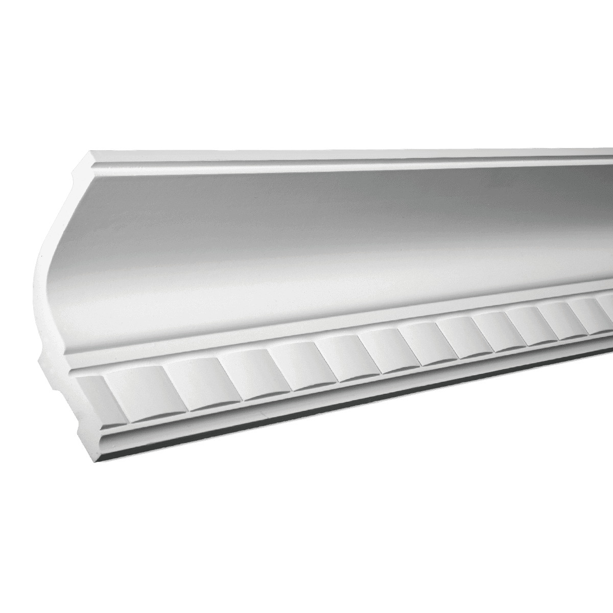 Потолочный плинтус под покраску Европласт 1.50.175 2000×117×135