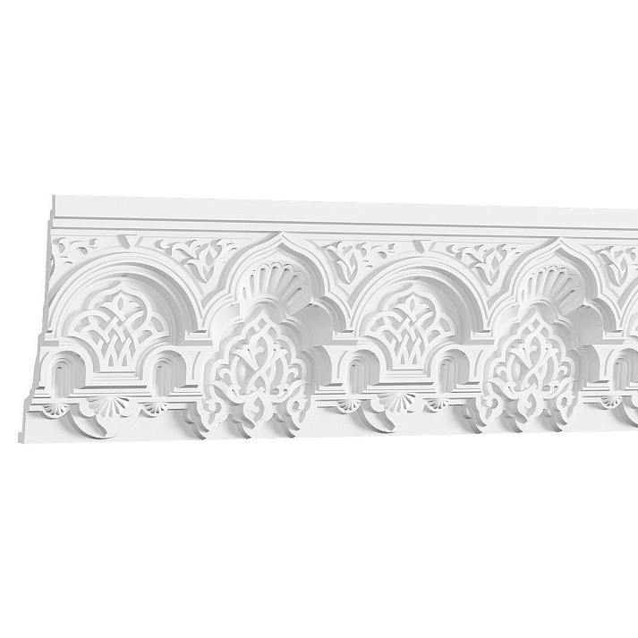 Потолочный плинтус под покраску Европласт 1.50.502 2000×99×189