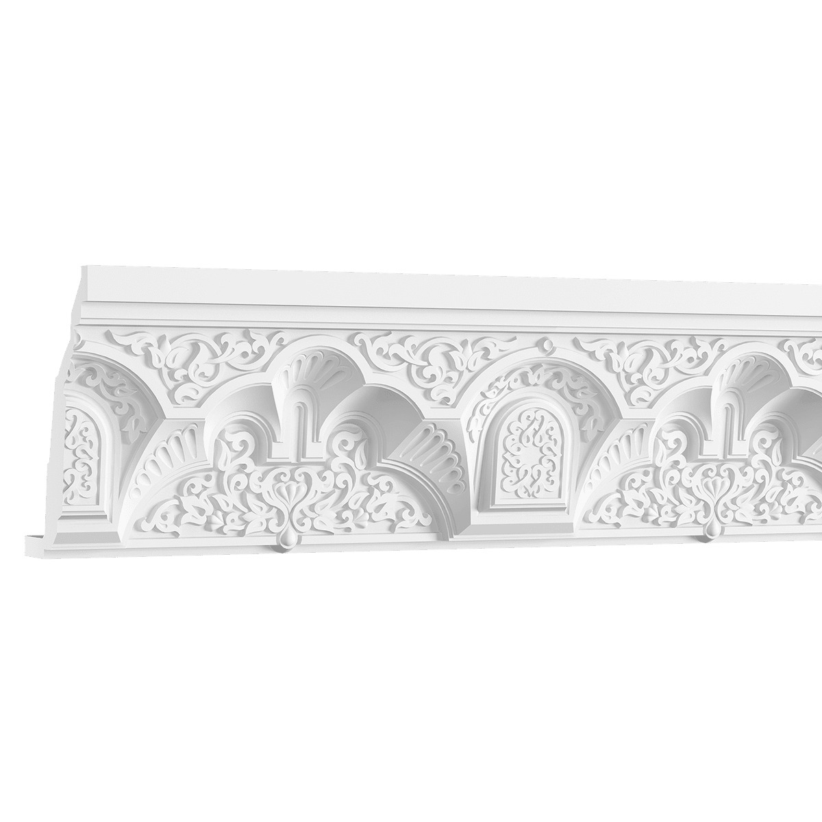 Потолочный плинтус под покраску Европласт 1.50.504 2000×205×276 Потолочный плинтус под покраску Европласт 1.50.504 2000×205×276