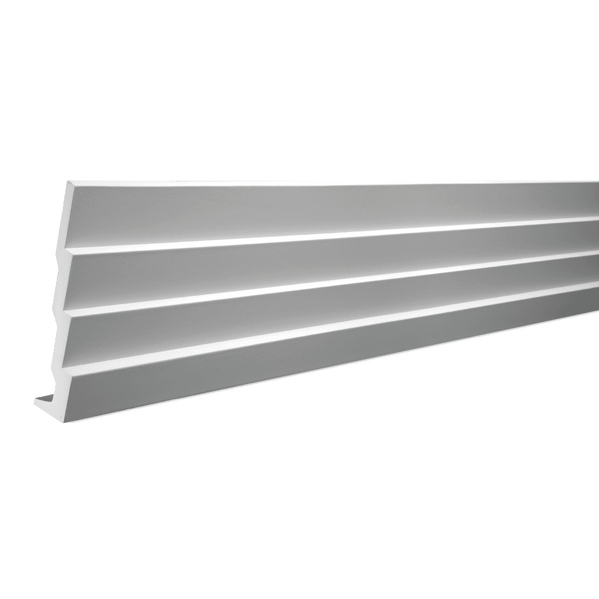 Потолочный плинтус под покраску Европласт 1.50.142 2000×195×45