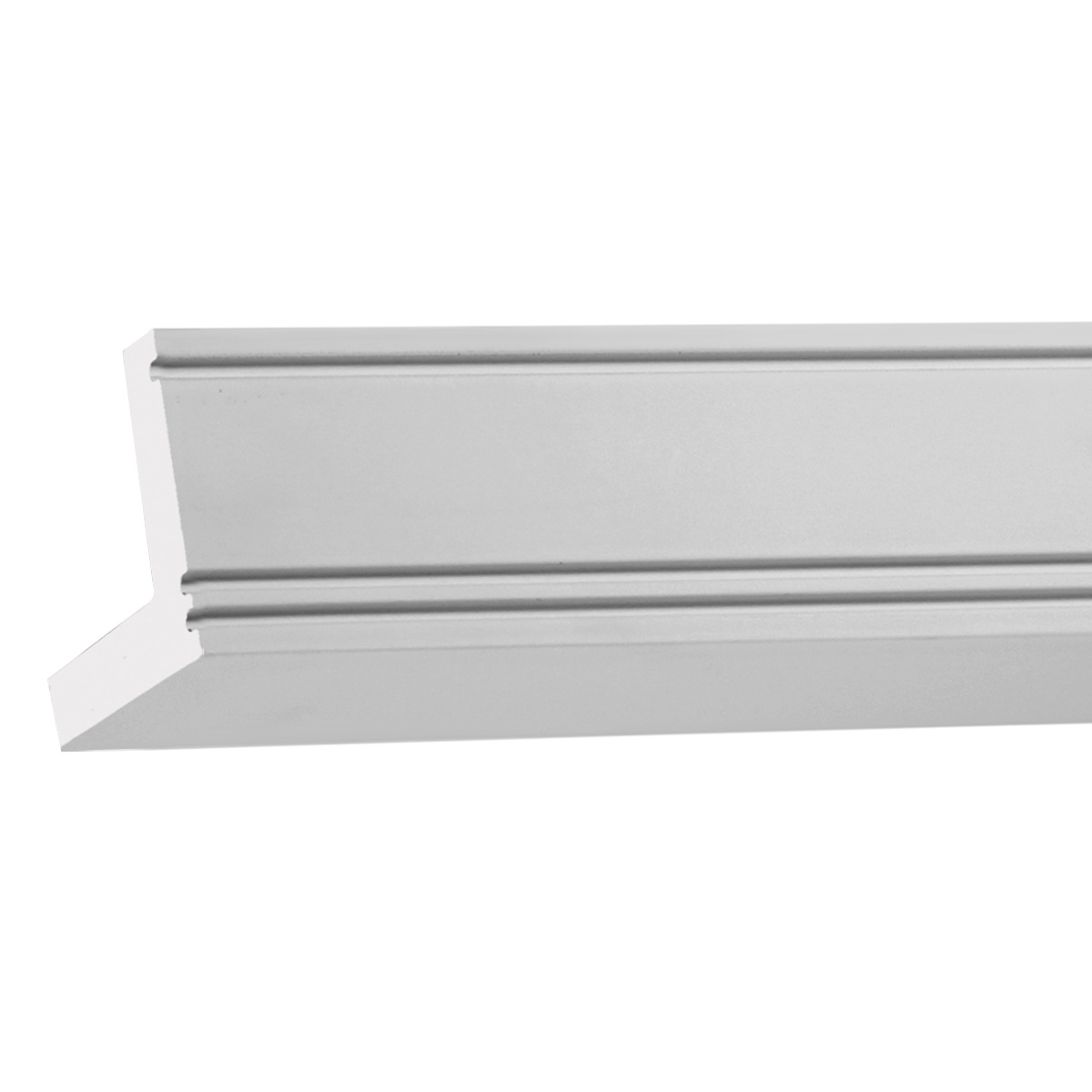 Потолочный плинтус под покраску Европласт 1.50.226 с подсветкой 2000×55×55