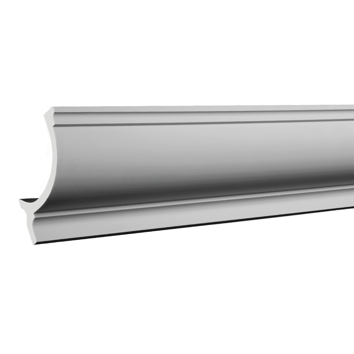 Потолочный плинтус под покраску Европласт 1.50.261 с подсветкой 2000×103×100