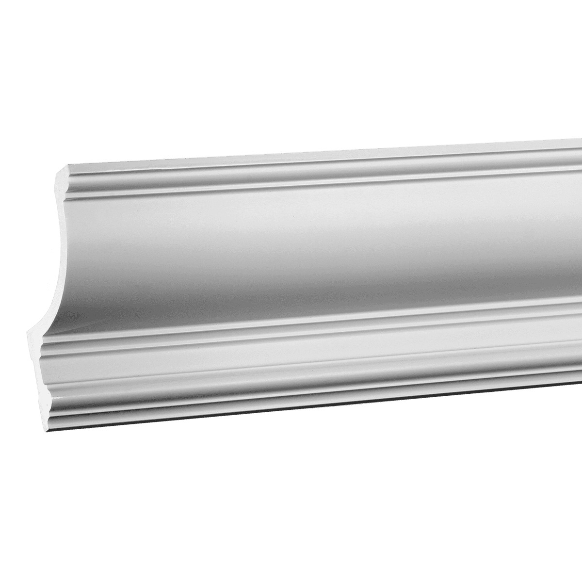 Потолочный плинтус под покраску Европласт 1.50.209 с подсветкой 2000×117×152