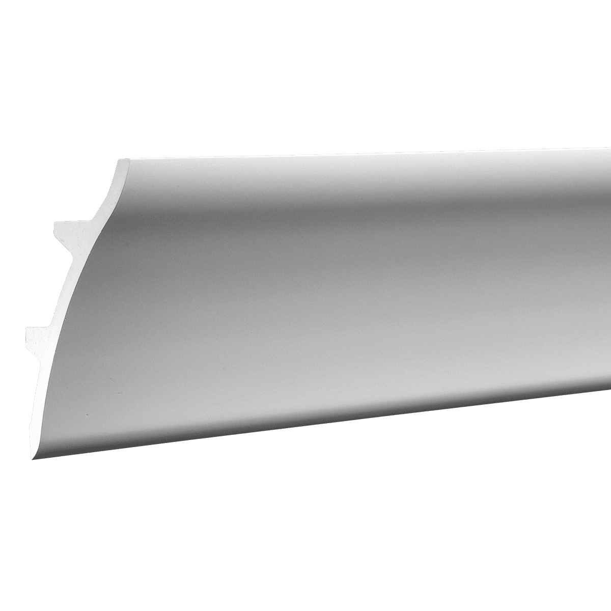 Потолочный плинтус под покраску Европласт 1.50.624 с подсветкой 2000×120×199