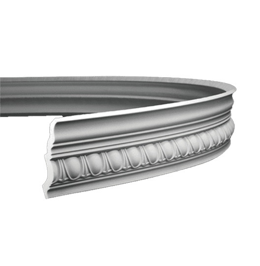 Потолочный плинтус под покраску гибкий Европласт 1.50.116 2000×99×100 Потолочный плинтус под покраску гибкий Европласт 1.50.116 2000×99×100