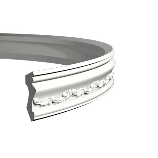 Потолочный плинтус под покраску гибкий Европласт 1.50.192 2000×40×70 Потолочный плинтус под покраску гибкий Европласт 1.50.192 2000×40×70