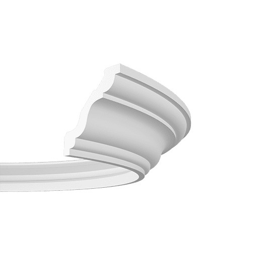 Потолочный плинтус под покраску гибкий Европласт 1.50.293 2000×85×84 Потолочный плинтус под покраску гибкий Европласт 1.50.293 2000×85×84