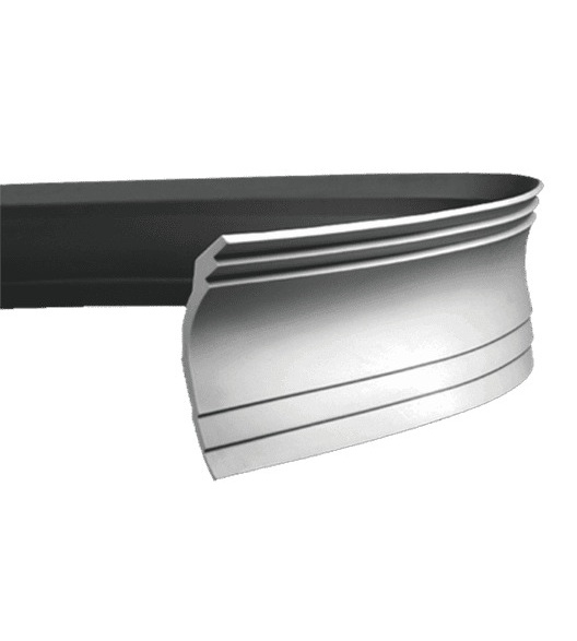 Потолочный плинтус под покраску гибкий Европласт 1.50.147 2000×125×173