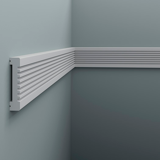 Молдинг под покраску Европласт 6.51.703 2000×60×12 фото в интерьере