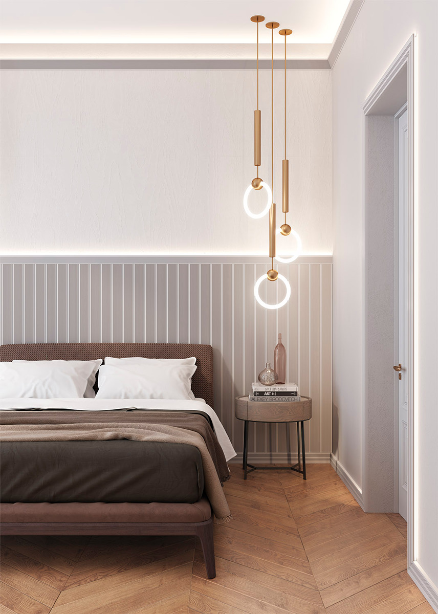 Молдинг под покраску Европласт 6.51.703 2000×60×12 фото в интерьере