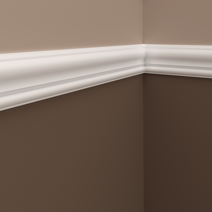 Молдинг под покраску Европласт 1.51.303 2000×82×19 фото в интерьере