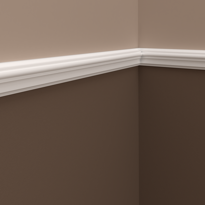 Молдинг под покраску Европласт 1.51.304 2000×51×24 фото в интерьере