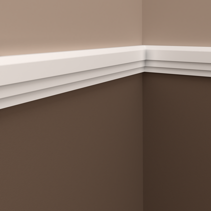 Молдинг под покраску Европласт 1.51.315 2000×75×22 фото в интерьере