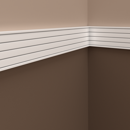 Молдинг под покраску Европласт 1.51.316 2000×90×19 фото в интерьере