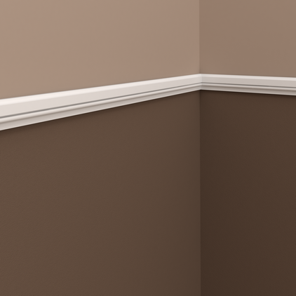 Молдинг под покраску Европласт 1.51.323 2000×32×10 фото в интерьере