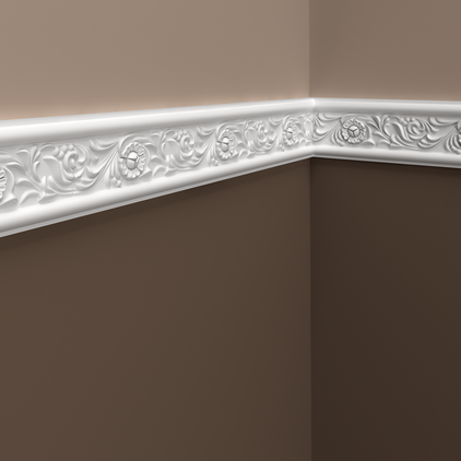 Молдинг под покраску Европласт 1.51.337 2000×78×12 фото в интерьере